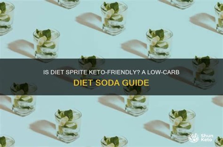 Can I have Diet Sprite on keto?