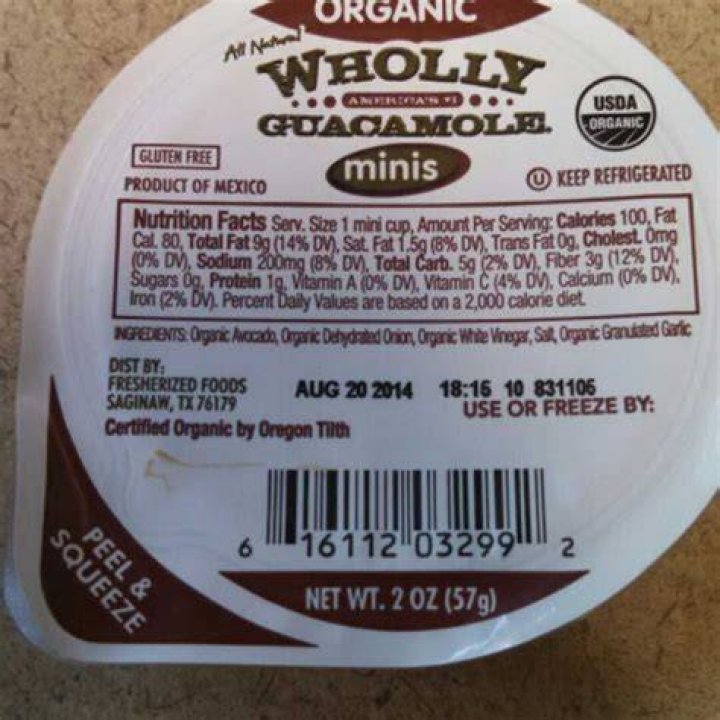 Does guacamole have a lot of calories?