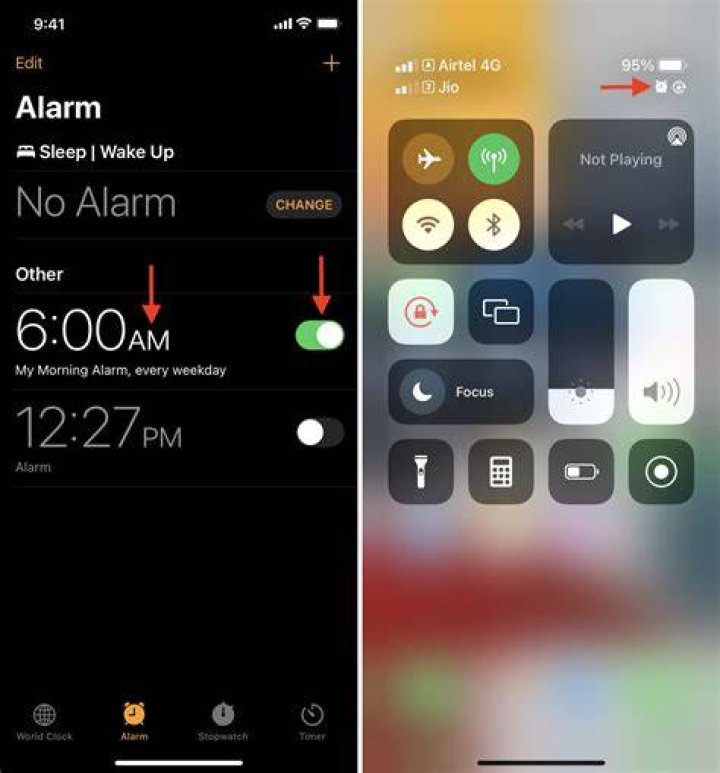 Does my iPhone have an alarm?