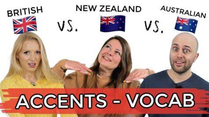 How can you tell the difference between a British accent and a Australian accent?