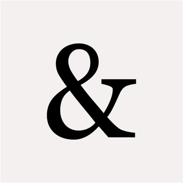 How did ampersand get its name?