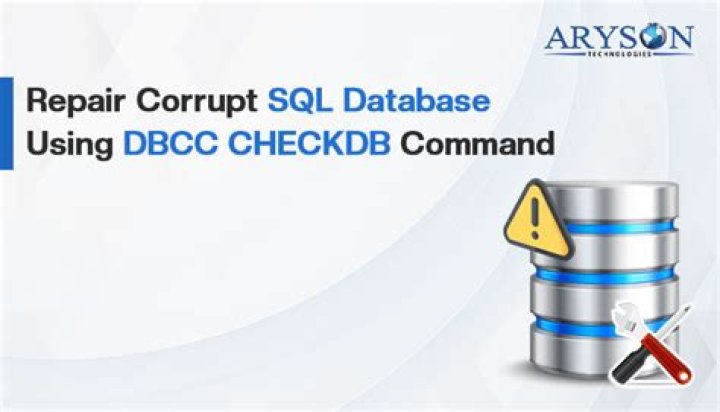 How do I fix a corrupt SQL database?