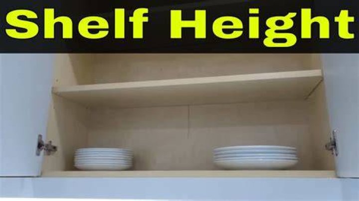 How do you adjust the shelf height?