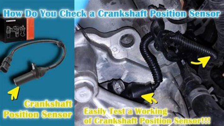 How do you check for a bad crankshaft position sensor?