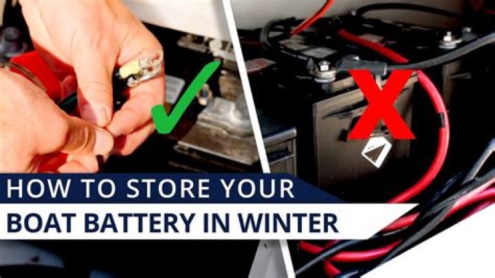 How do you store batteries over the winter?