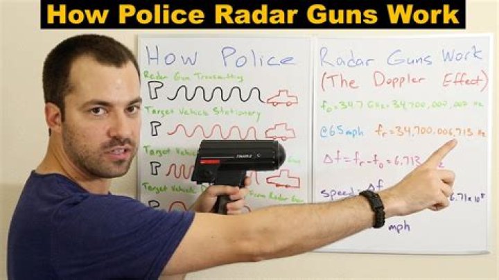 How far can a police radar gun reach?