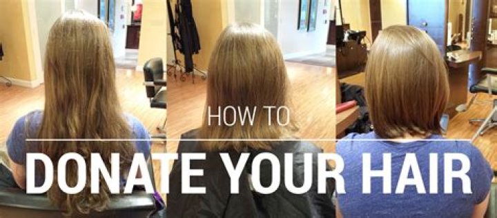 How long does your hair have to be to donate it?