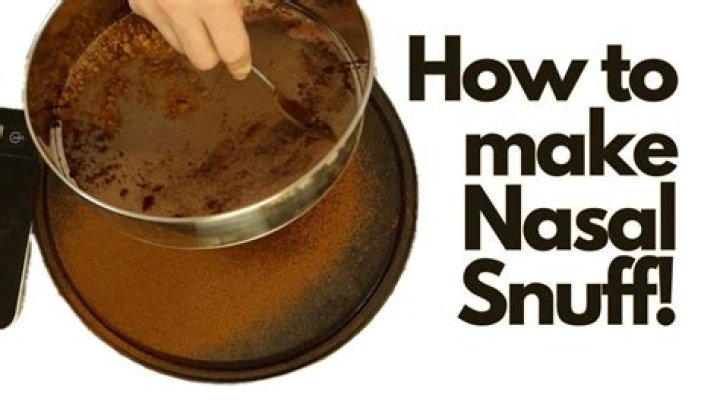 How often do you use snuff?