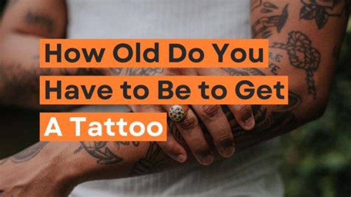 How old do you have to be to get a tattoo in Vermont?