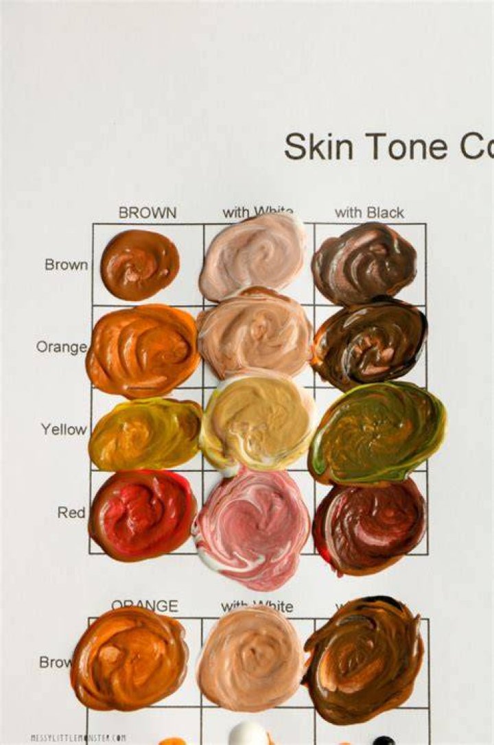 What color make skin tone?