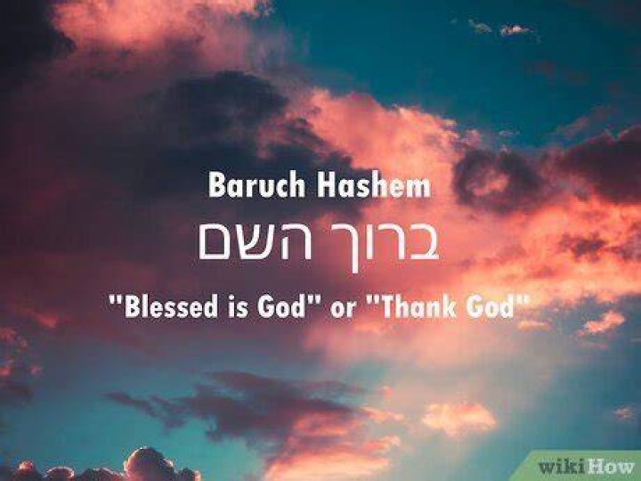 What does Baruch HaShem mean in Hebrew?