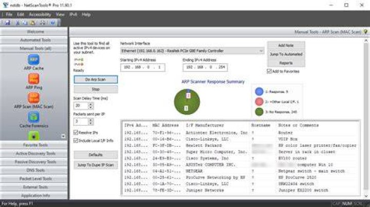 What is ARP scan?
