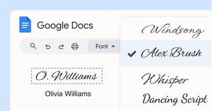 What is the best font for Google Docs?