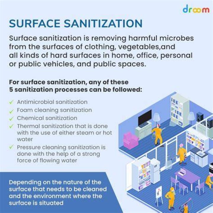 What is the definition of sanitization?