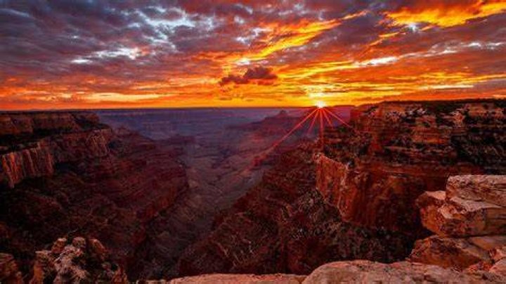 What time is sunset in Grand Canyon in June?