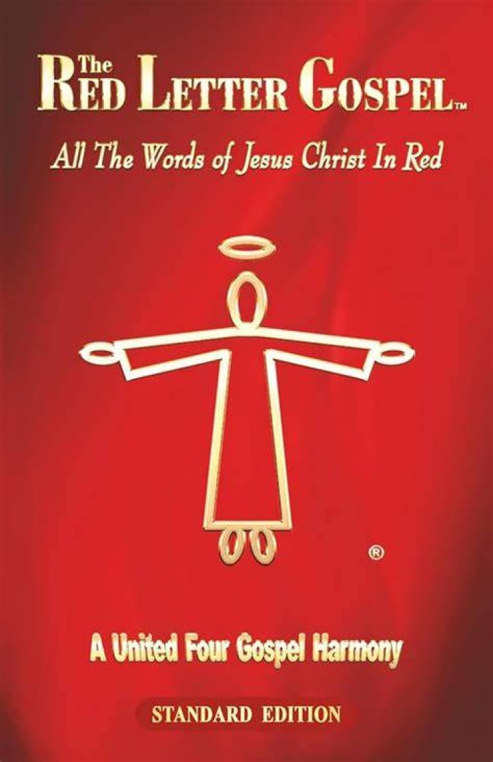 Why is Jesus written in red?