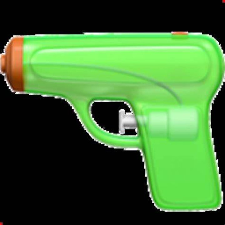 Why is the gun Emoji a water gun now?